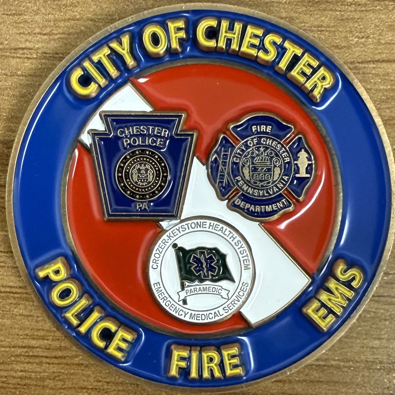 City of Chester, PA Marine Unit — front