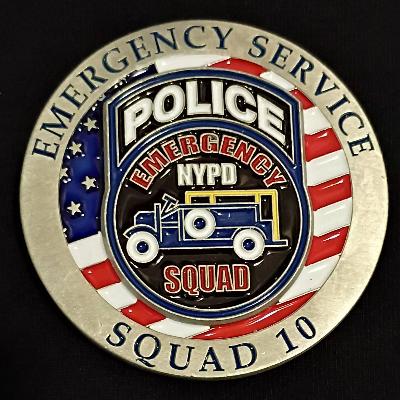 NYPD ESU squad 10 challenge coin