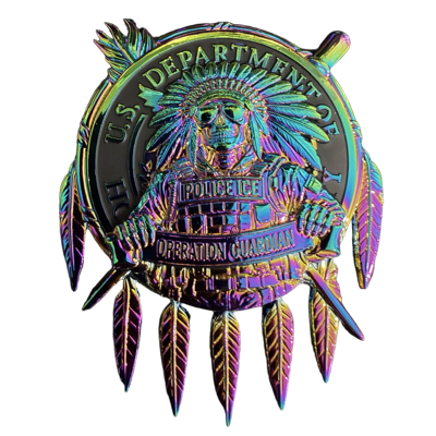 U.S. Department Of Home Land Security - Oklahoma ICE Oil Slick