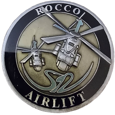 ROCCO Airlift and Afghanistan AAR Challenge Coin