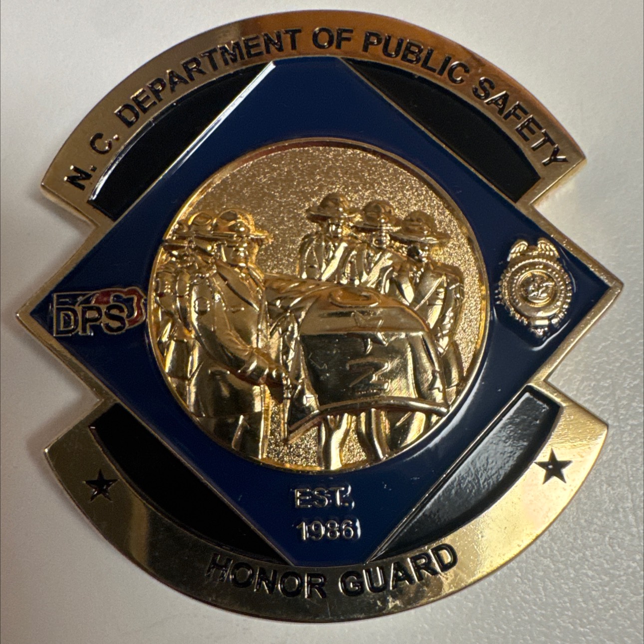 North Carolina Department of Public Safety Honor Guard — back