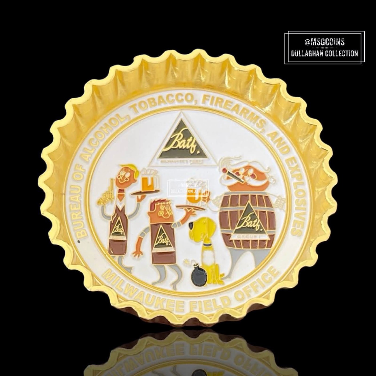 ATF Milwaukee Bottle Cap Mack — back