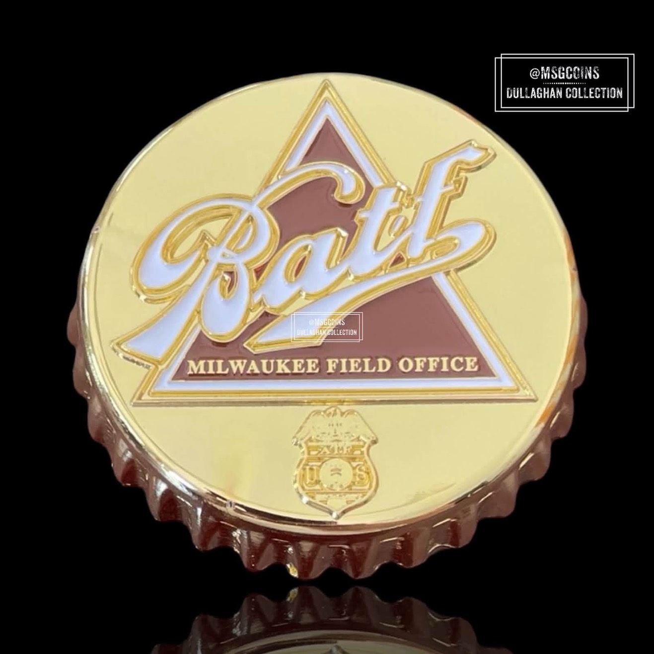 ATF Milwaukee Bottle Cap Mack — front