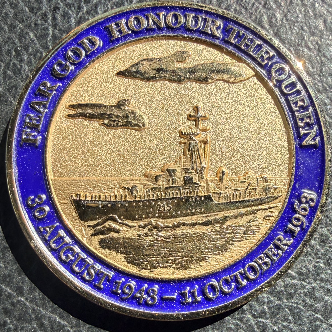 HMCS Haida - G63 / 215 — back