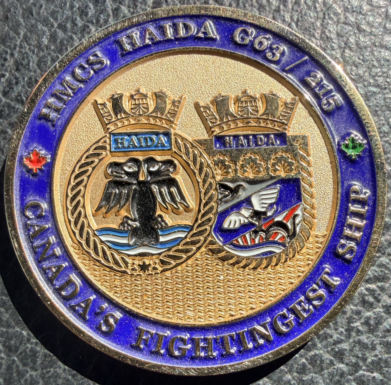 HMCS Haida - G63 / 215 — front
