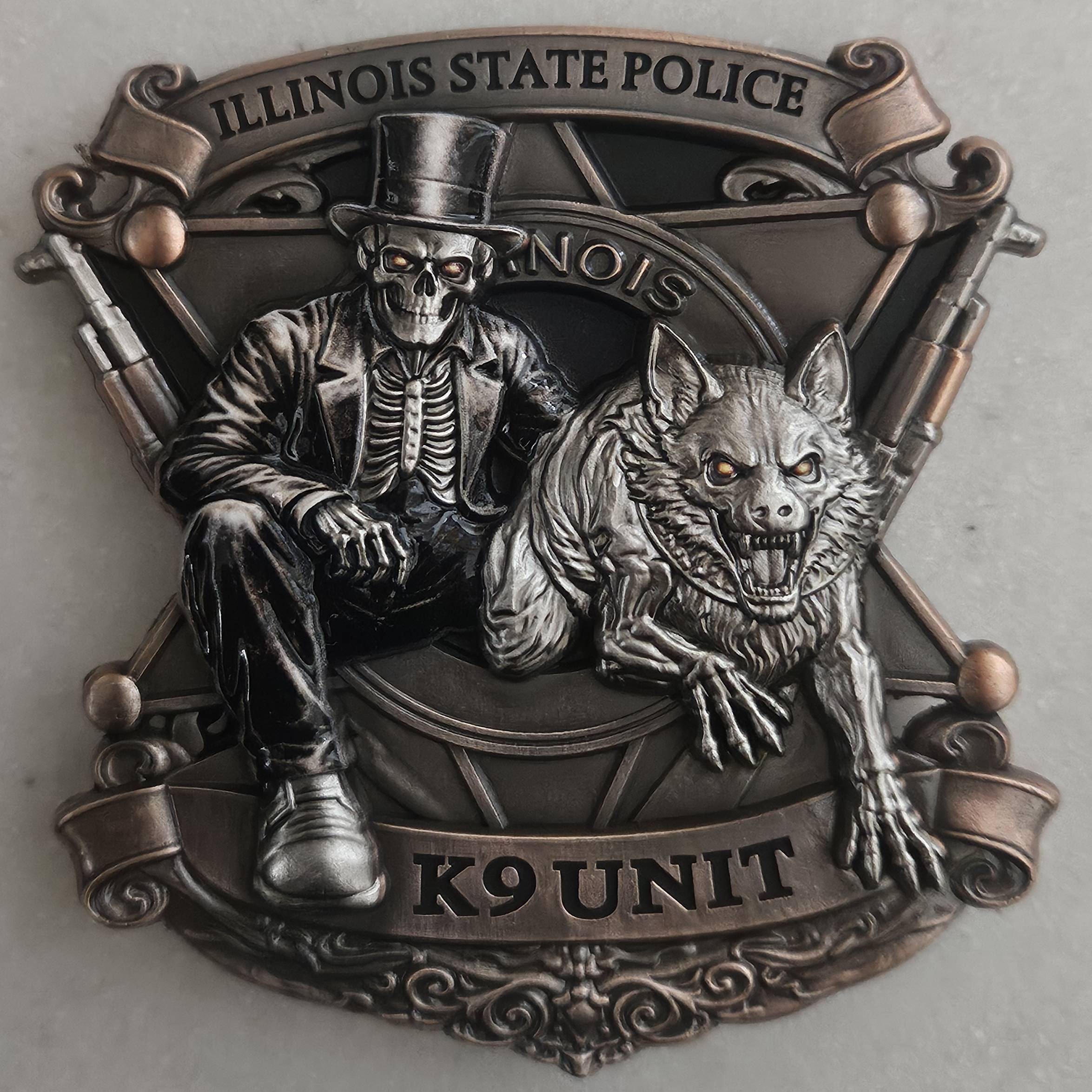 Illinois State Police K9 — front