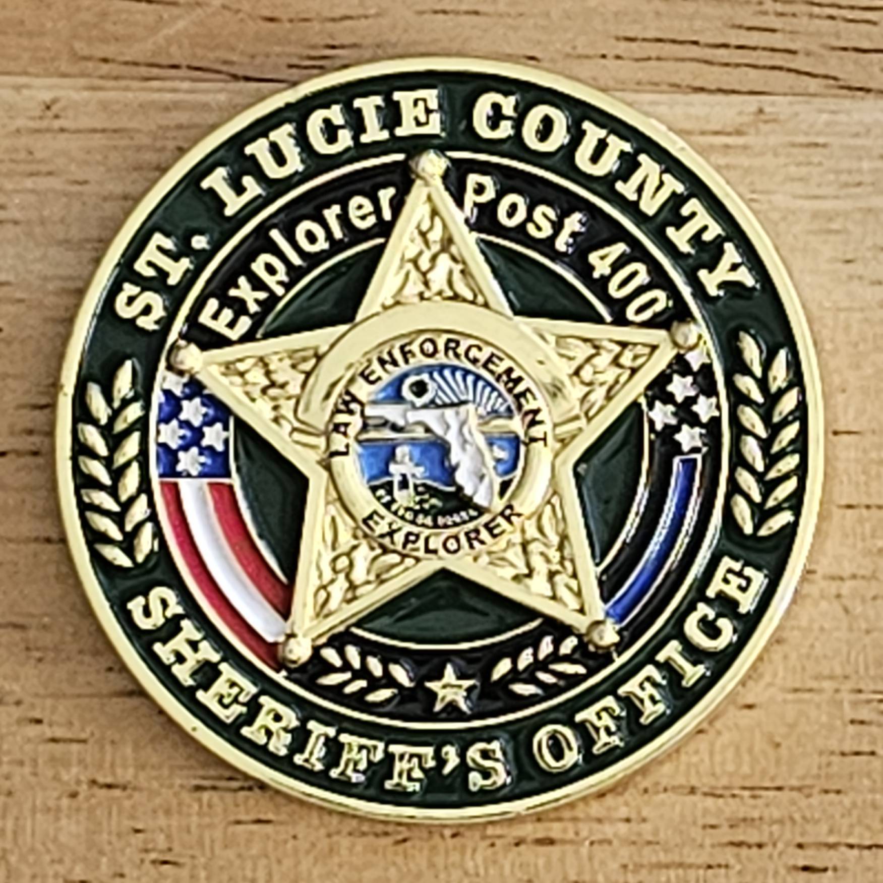 St Lucie County Sheriff's Office Explorers Post 400 — front