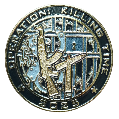 MBI Operation Killing Time Challenge Coin