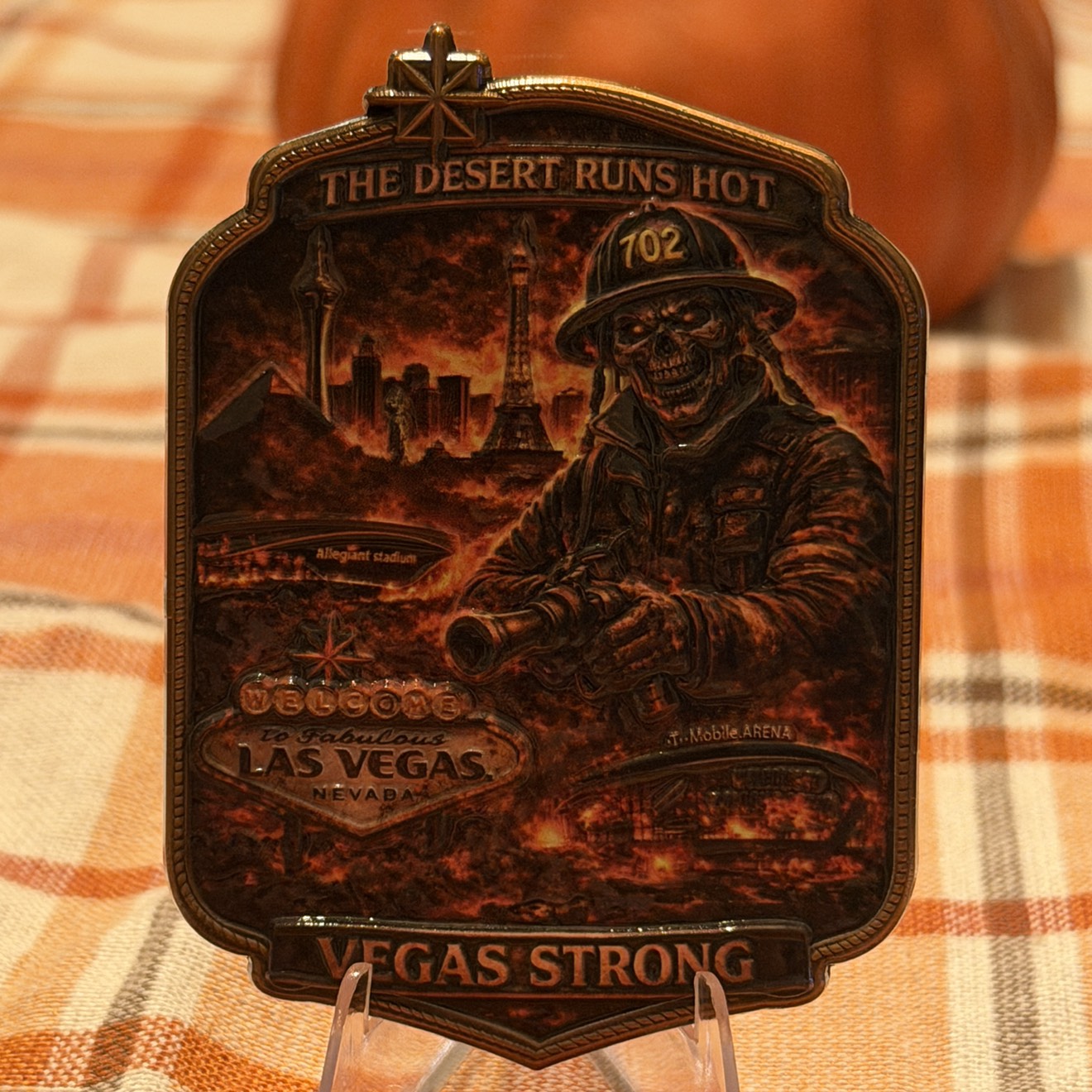 Clarke County Fire Department Vegas Strong — front