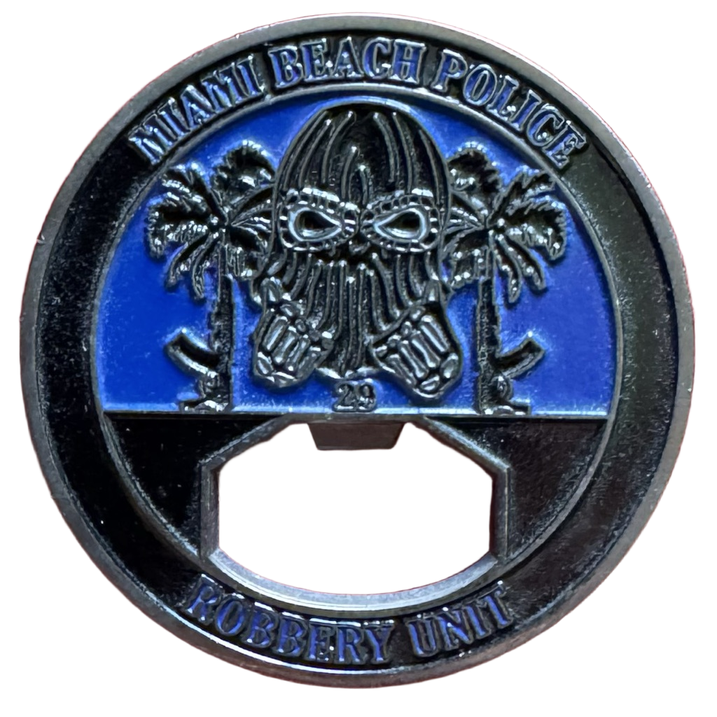 Miami Beach Police Robbery Unit — front