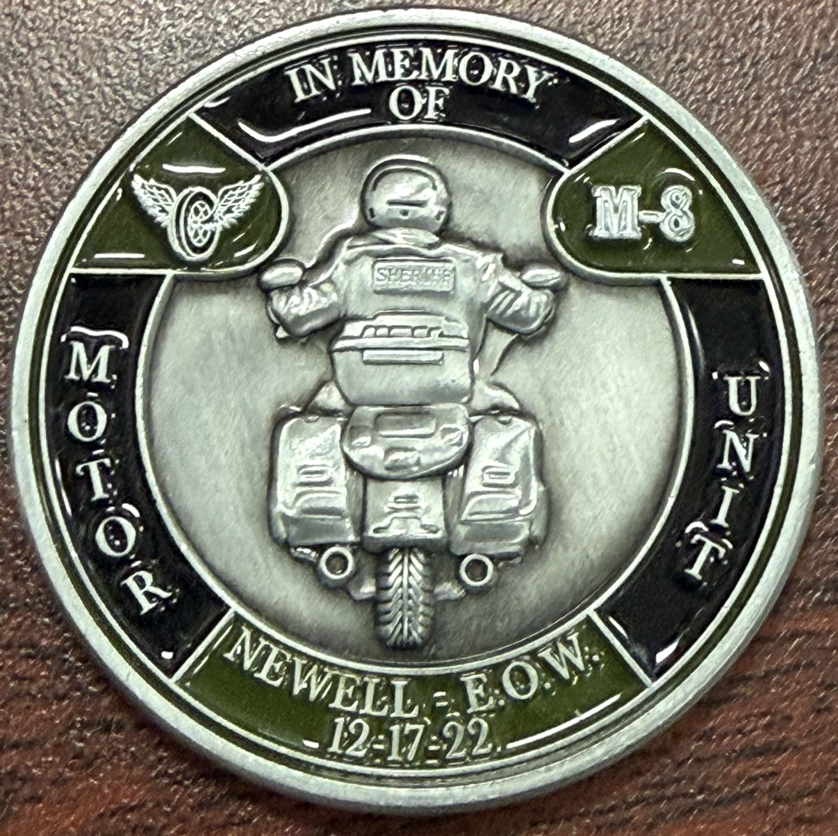 Benton County SO EOW Motor Unit — back