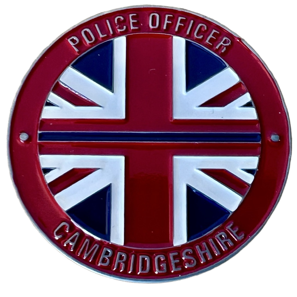 Cambridgeshire Police Officer and Constabulary Challenge Coin — front