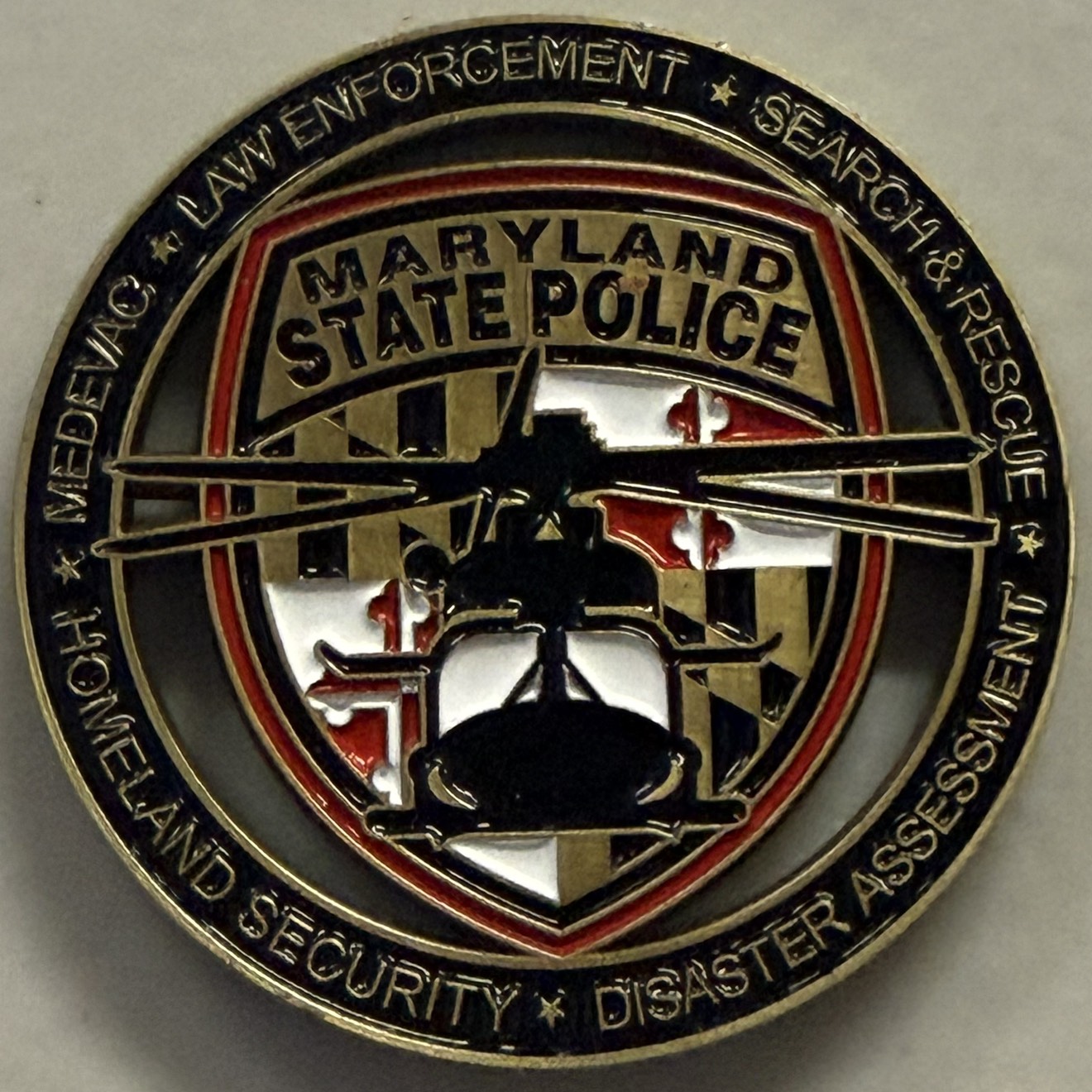 Maryland State Police - 50th Anniversary MedEvac System — front