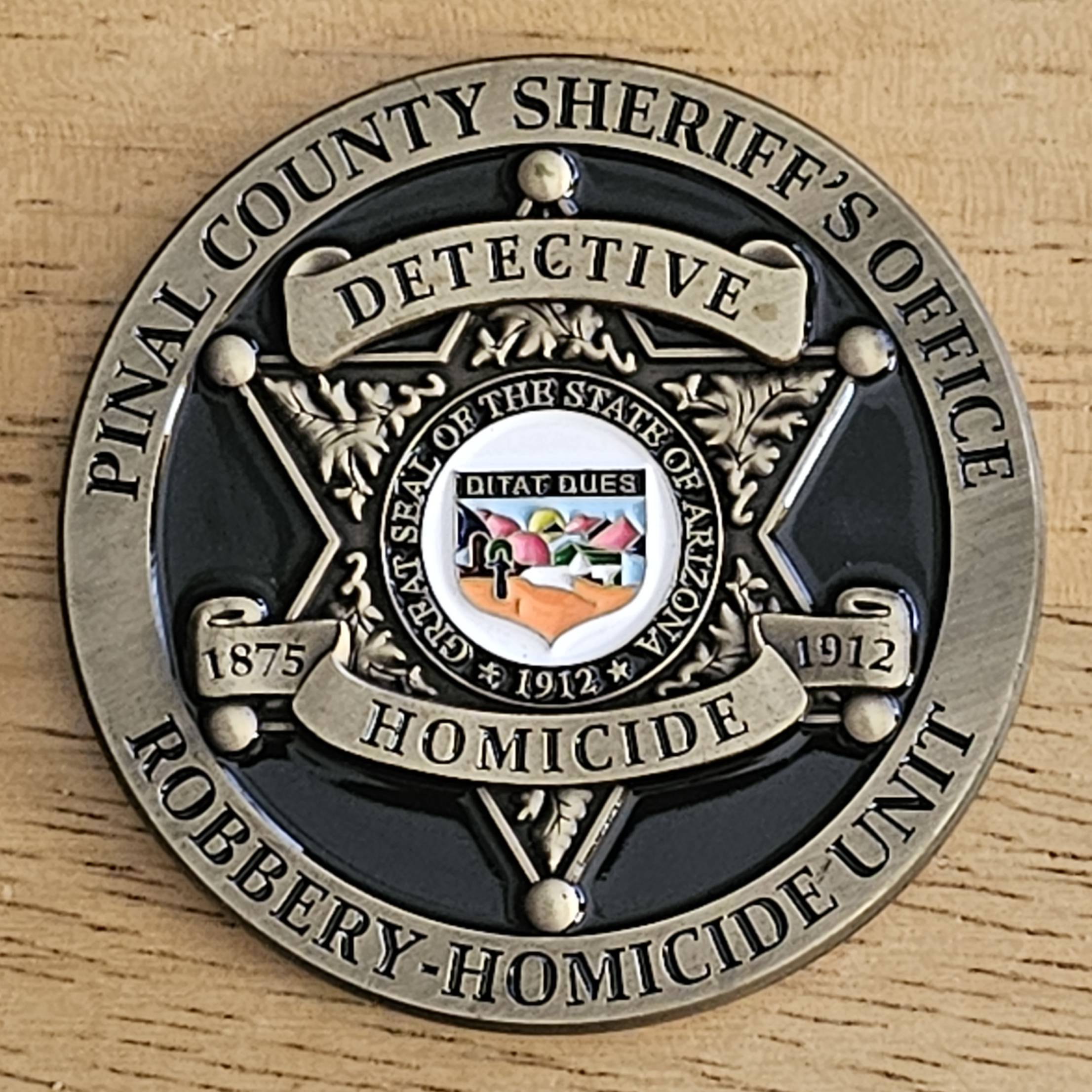 Pinal County Sheriff's Office Robbery-Homicide Unit Variant — front