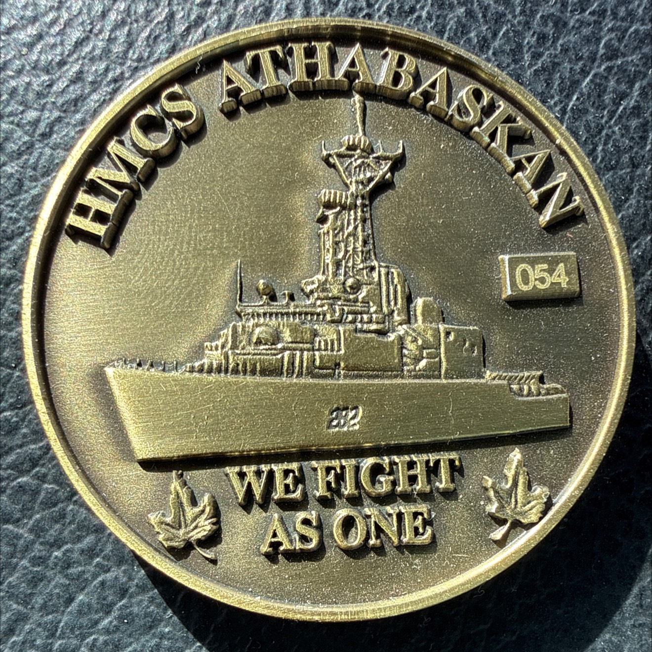 HMCS Athabaskan - DDH 282 — front