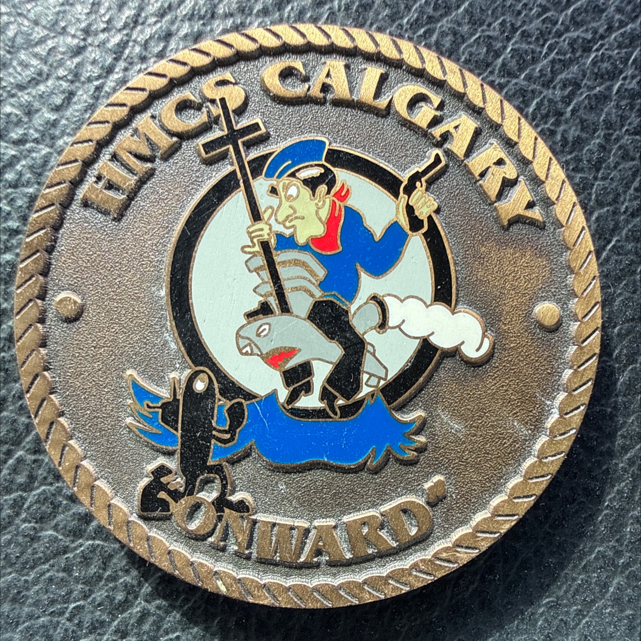 HMCS Calgary — back