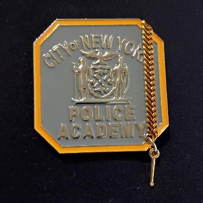 NYPD police academy 1% challenge coin