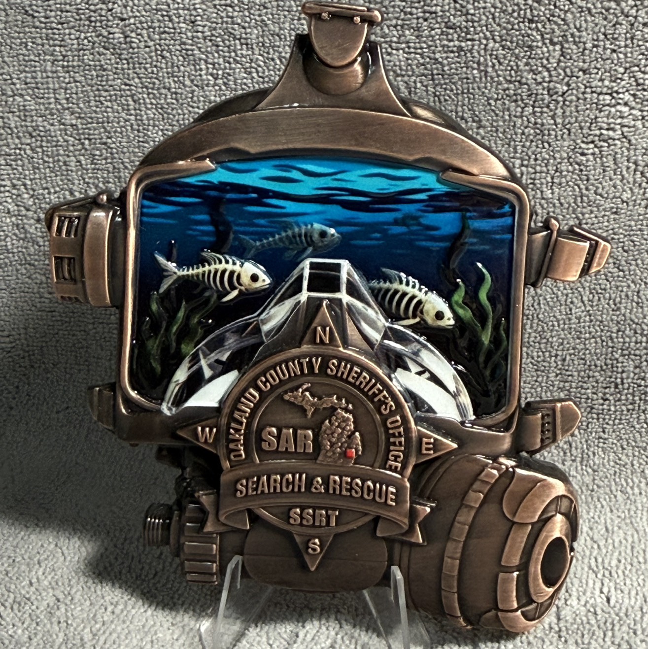 Search and Rescue Dive Mask — front