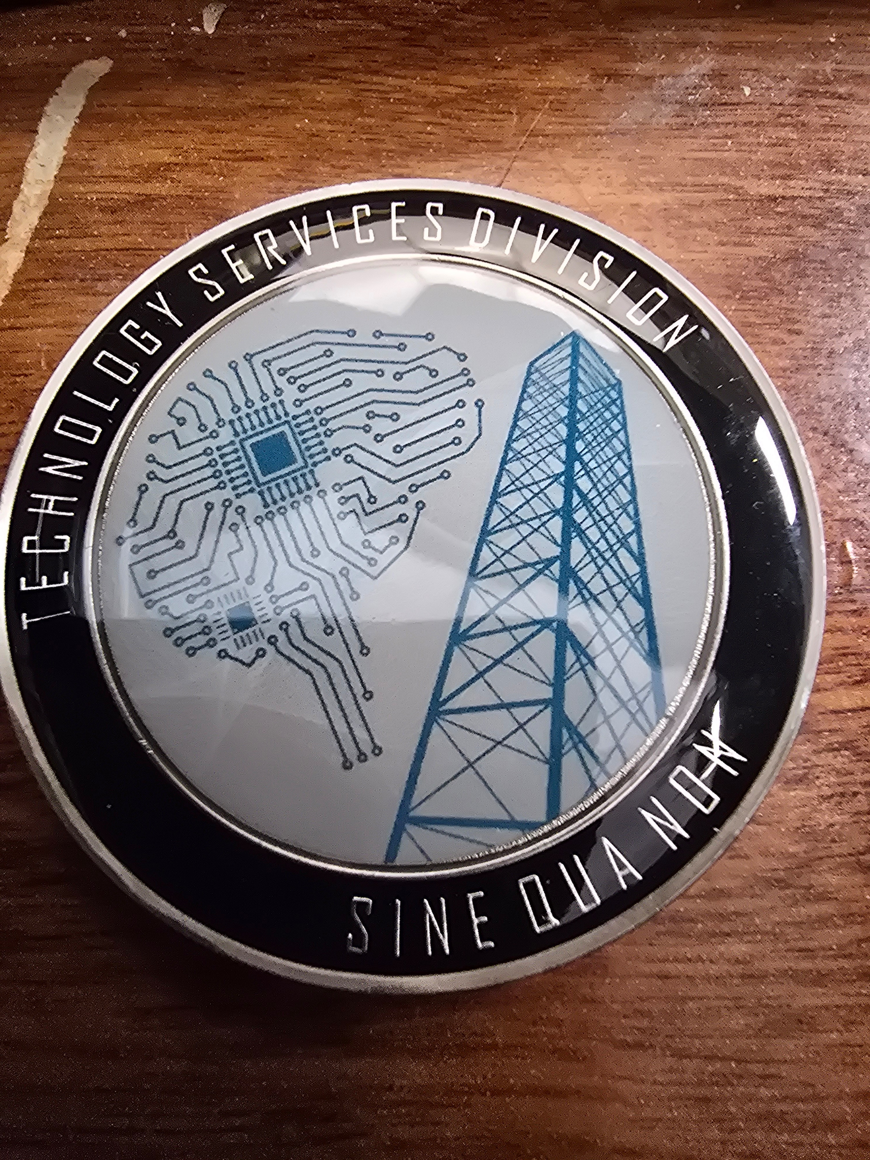 San Diego County sheriff Smart Coin® — back