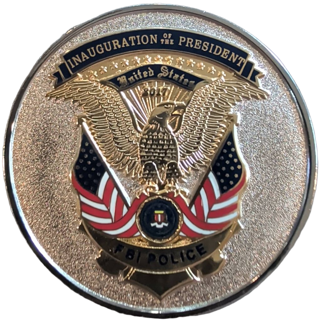 FBI 2017 Inauguration of the President — front