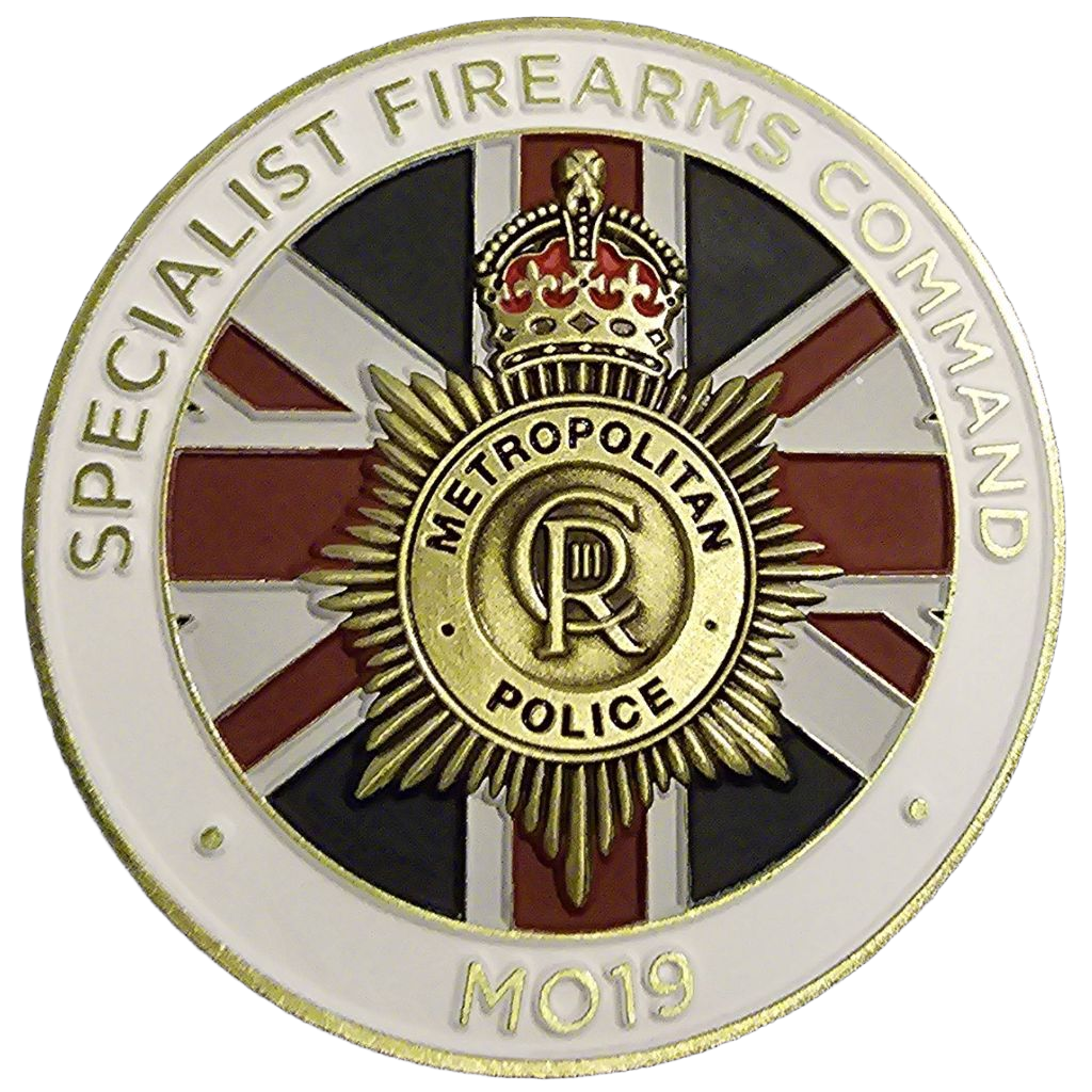 Specialist Firearms Command Challenge Coin — back