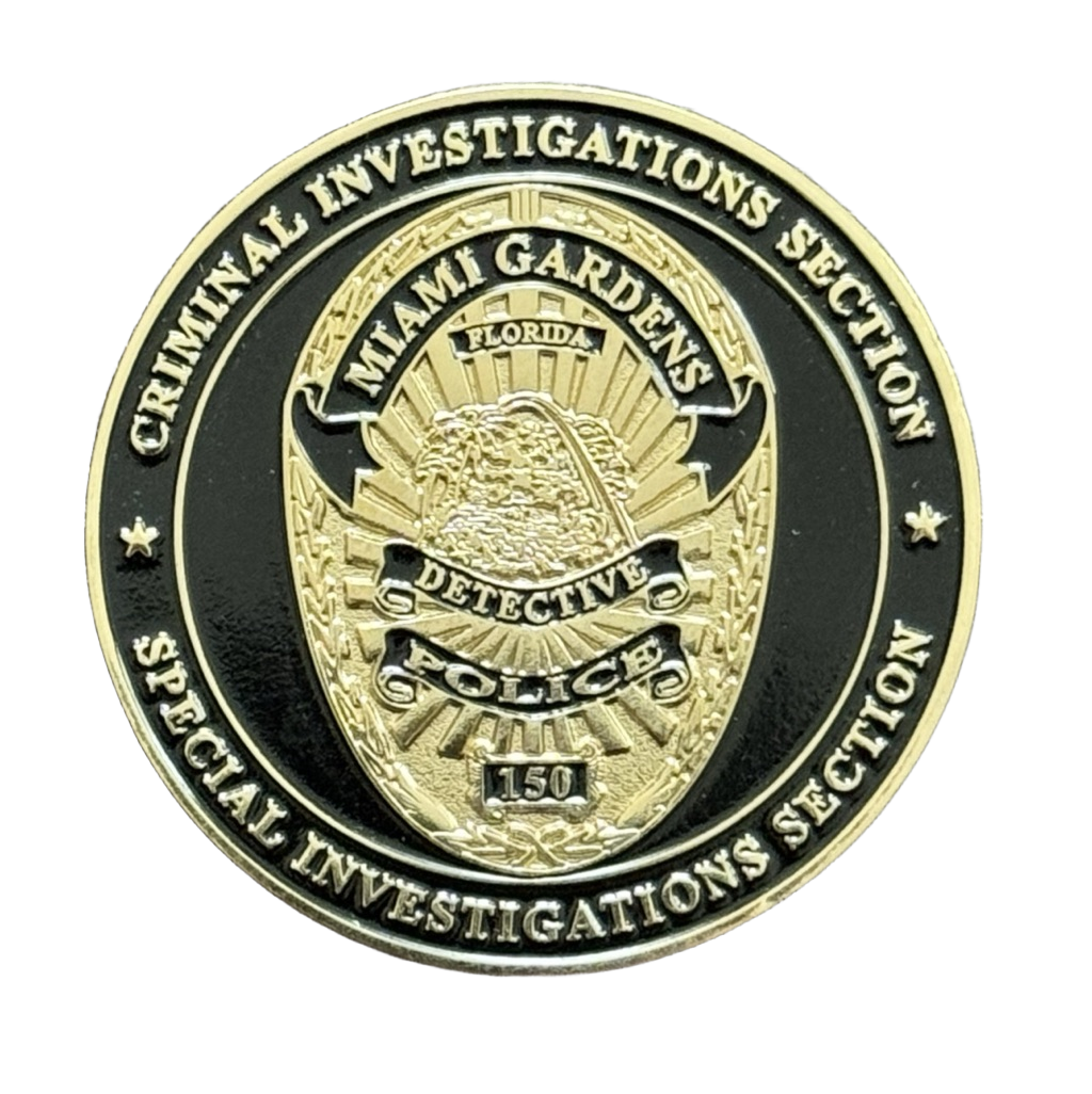 Miami Gardens Police - Investigations Division - Florida — back