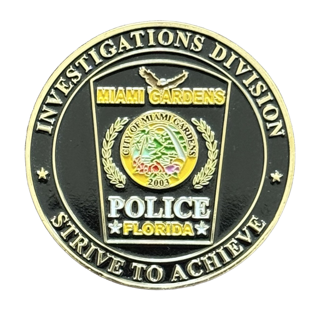 Miami Gardens Police - Investigations Division - Florida — front