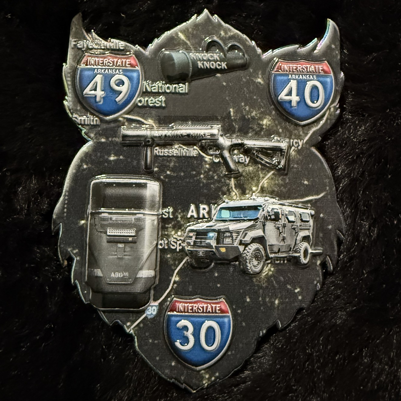 Arkansas State Police S.W.A.T. - Pit-Bull VX Driver — back