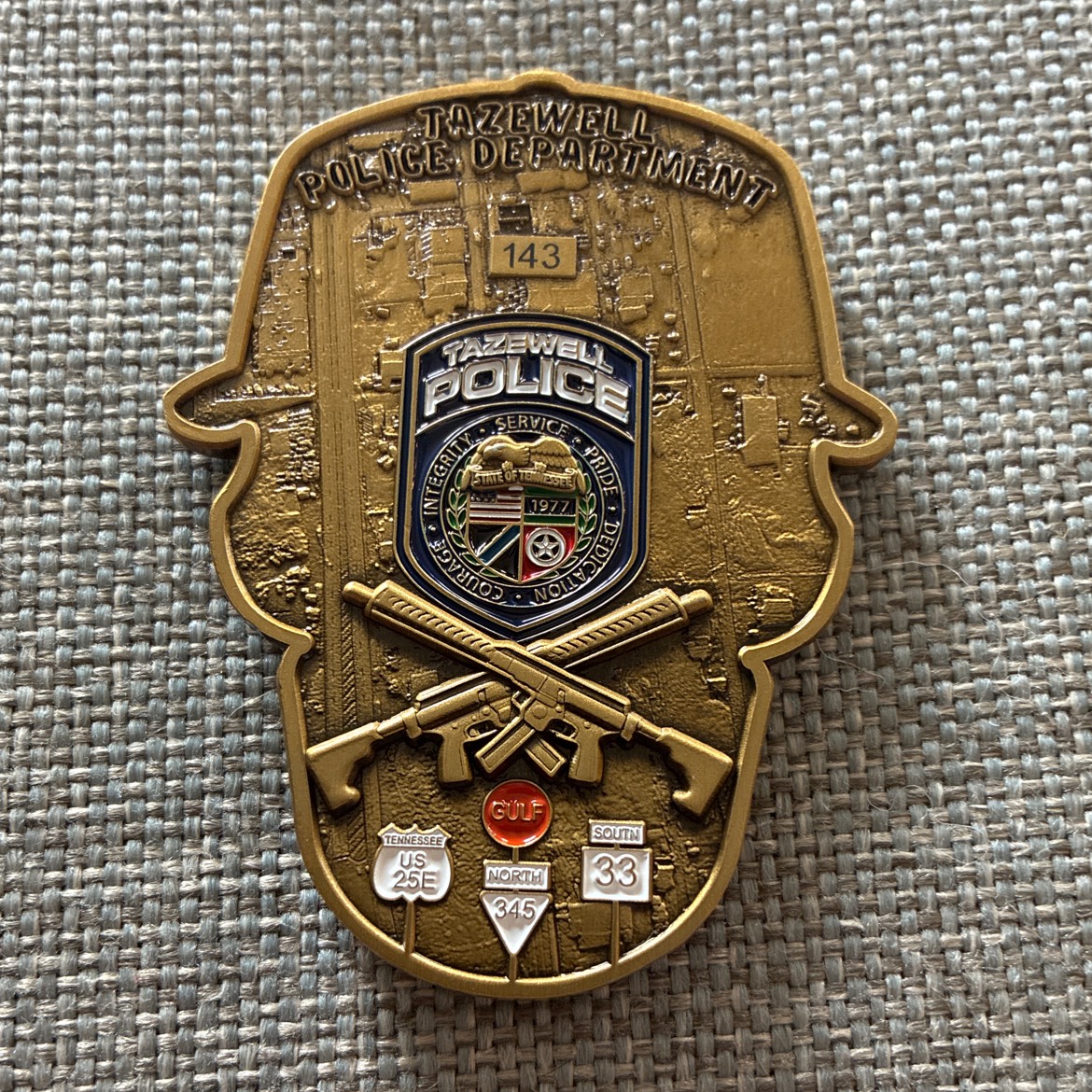 UT Skull - Tazewell PD — back