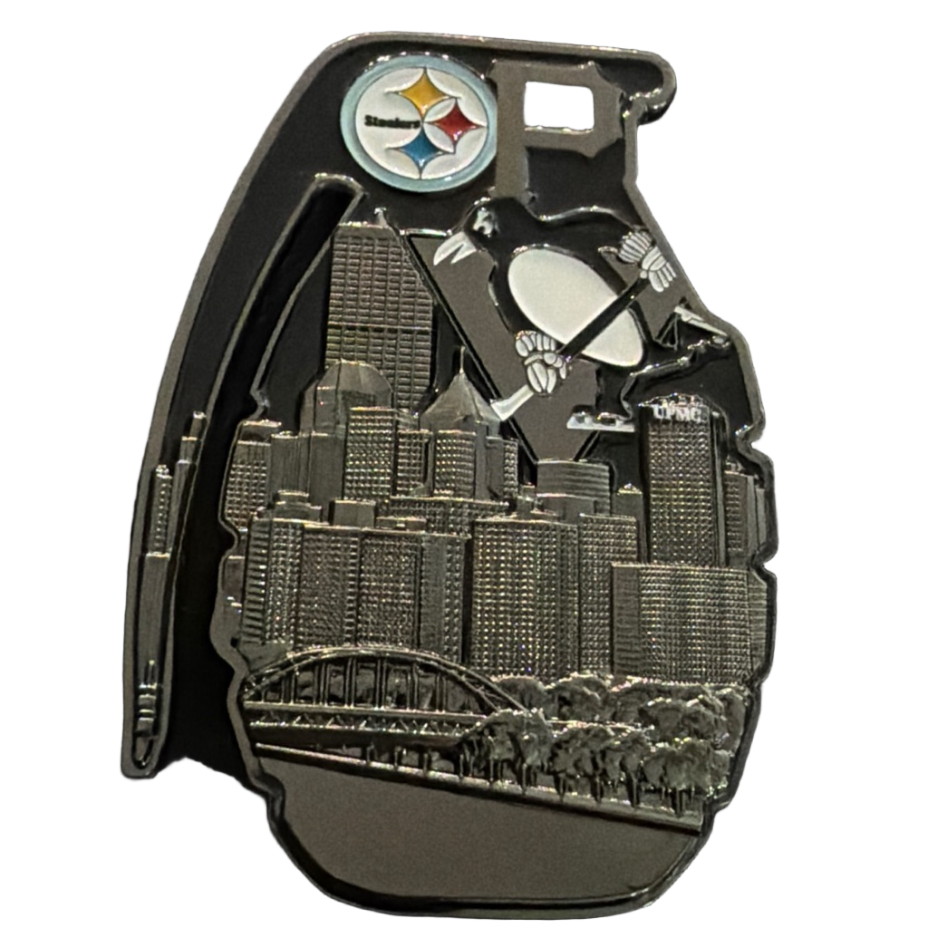 Pennsylvania State Police Trooper Camo Grenade — back