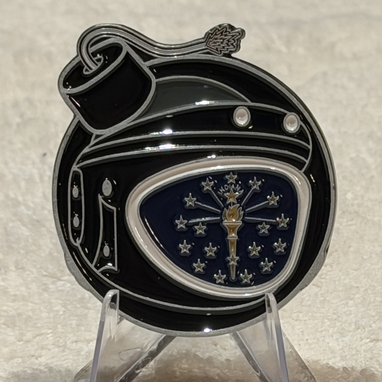 Indiana State police bomb squad — back