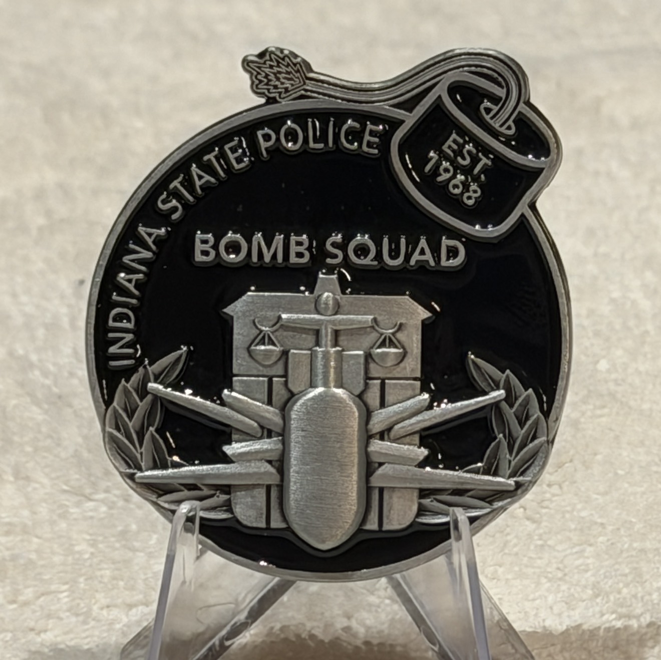 Indiana State police bomb squad — front