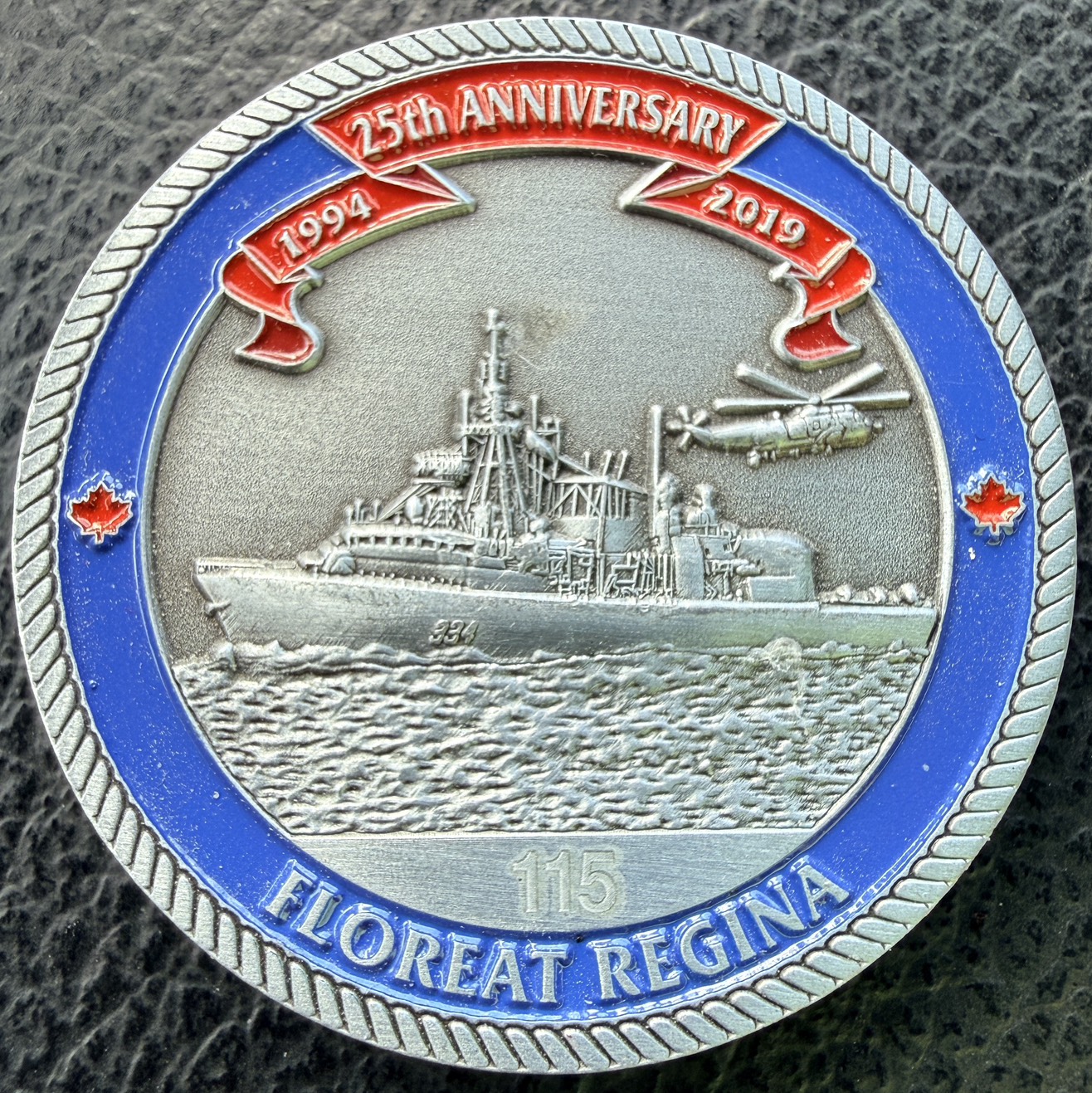 HMCS Regina - FFH 334 — back