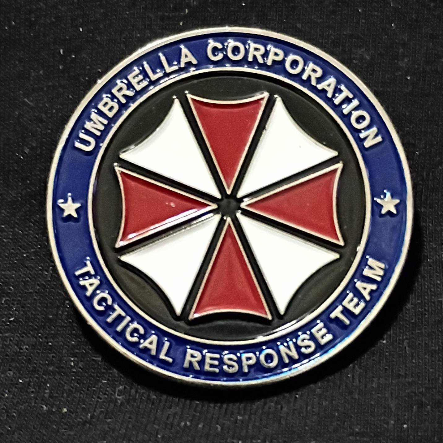 Umbrella Corporation Tactical Response Team Challenge Coin — front