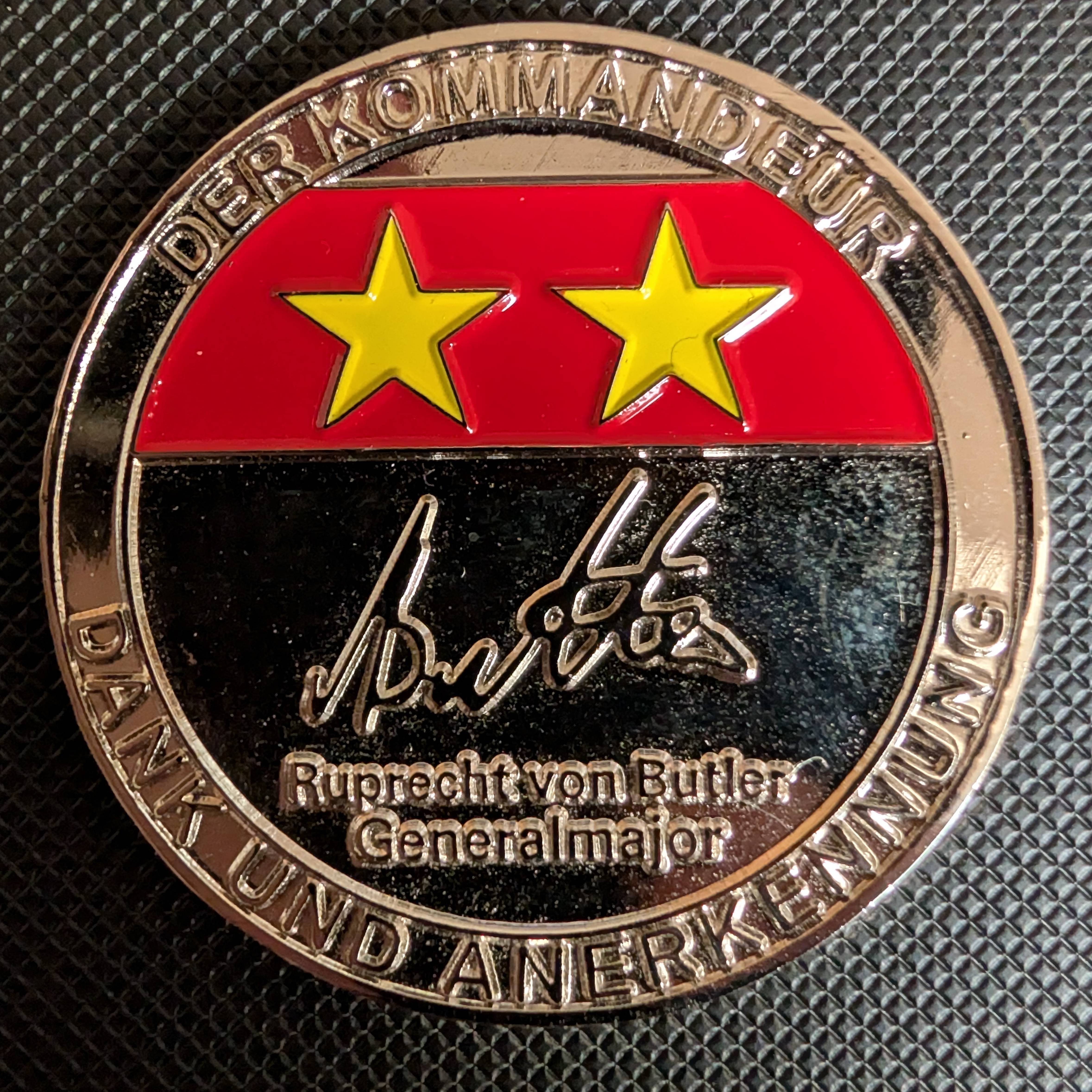 Kommandeur 10. Panzerdivision - Generalmajor Ruprecht von Butler — back