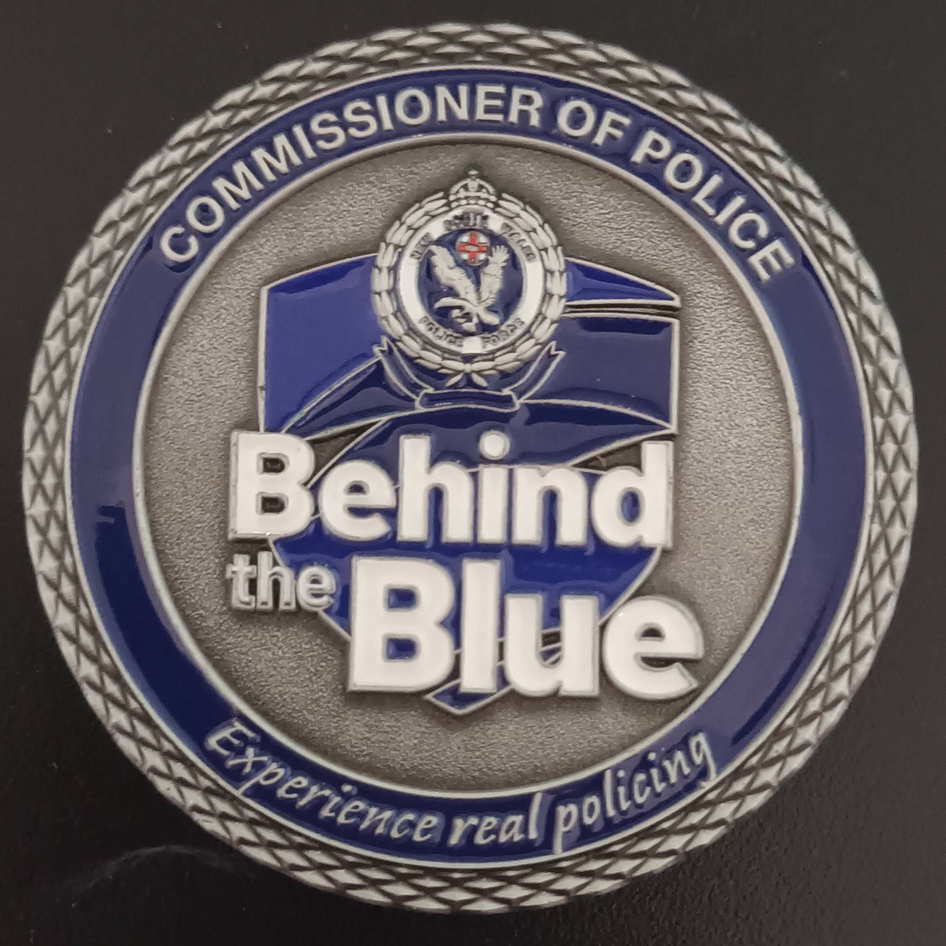 Behind The Blue — front