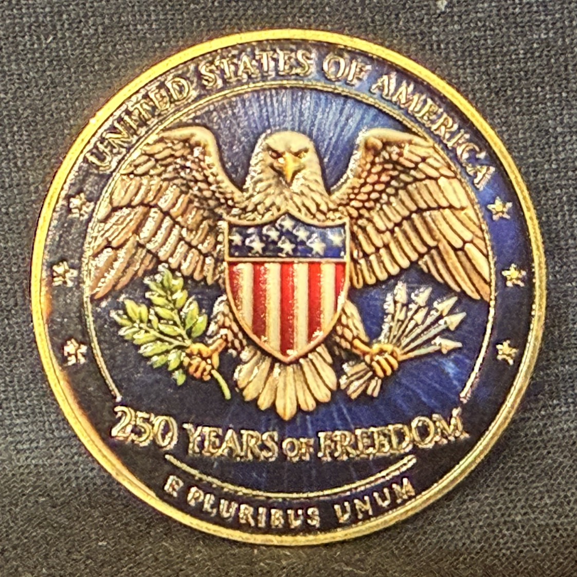 250th USA — back