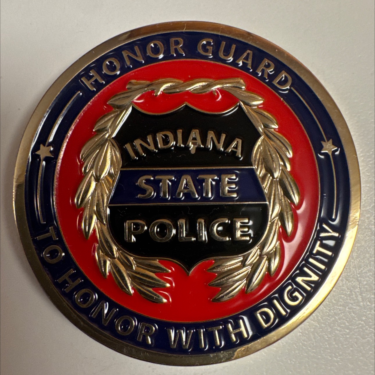 Indiana State Police Honor Guard — front
