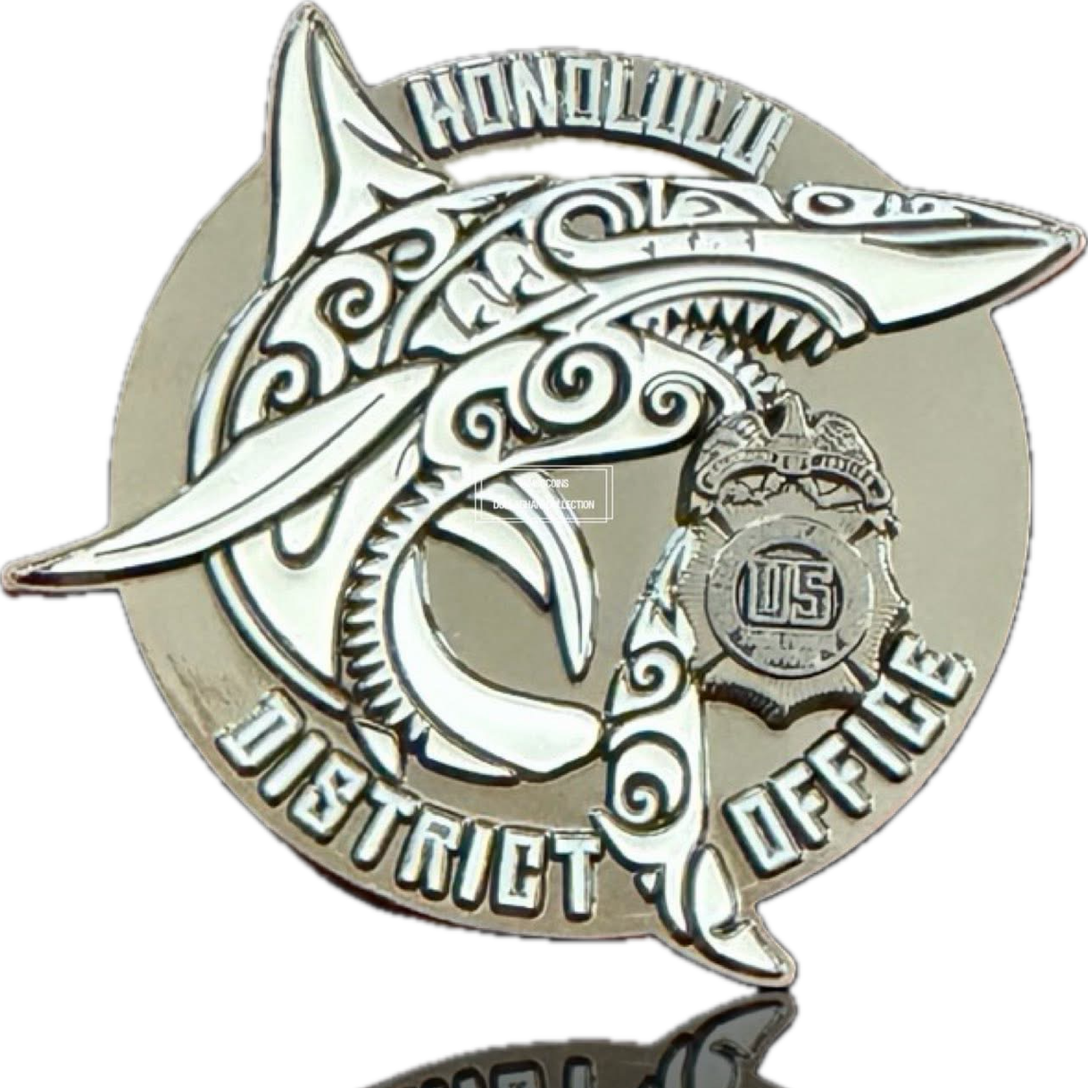 Honolulu DEA shark — back