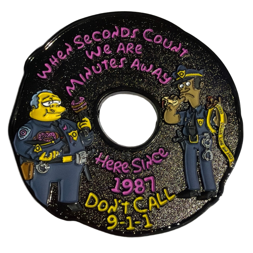 Springfield USA PD - Simpsons — back