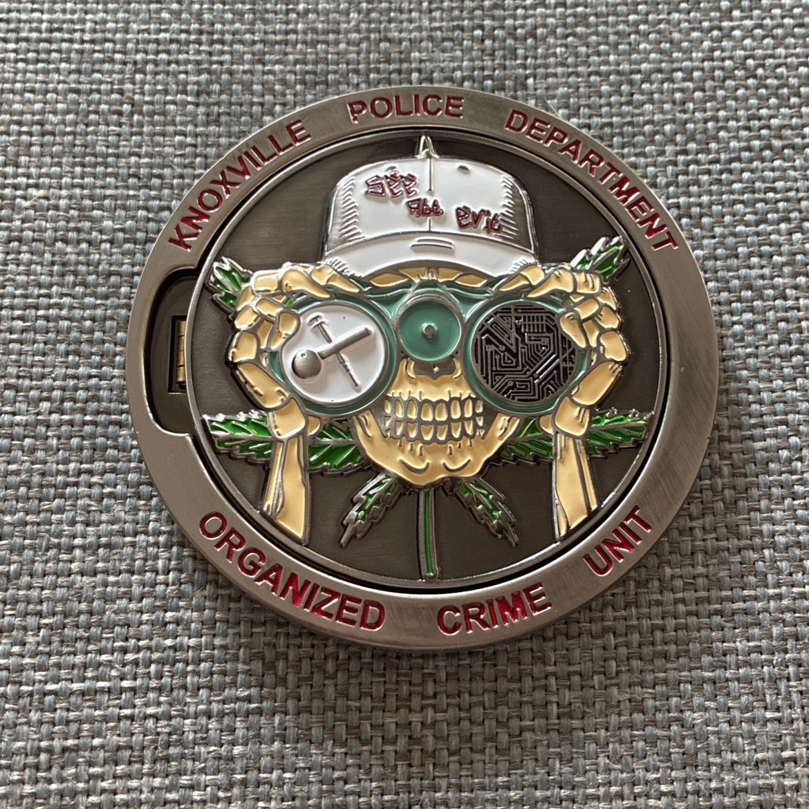 KPD - OCU Locket — front