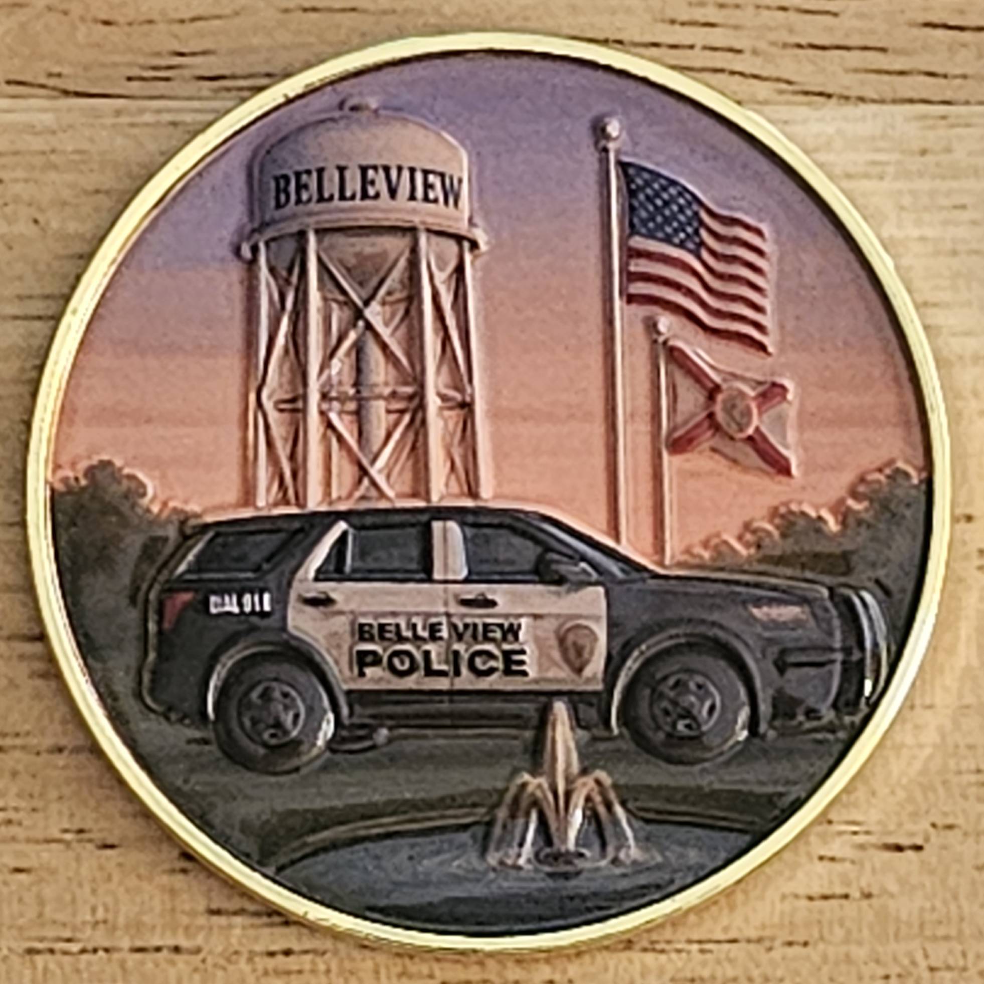 Bellevue Police Department — back