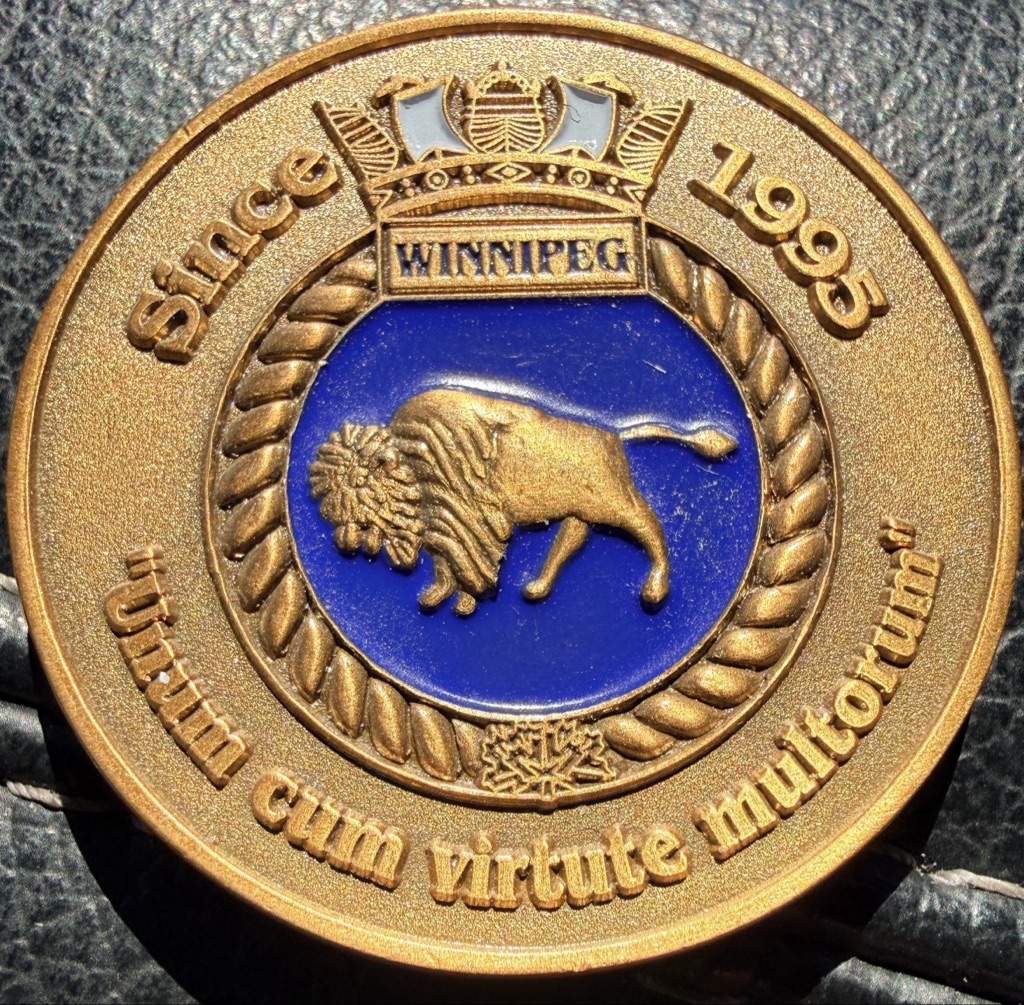 HMCS Winnipeg - FFH 338 — front