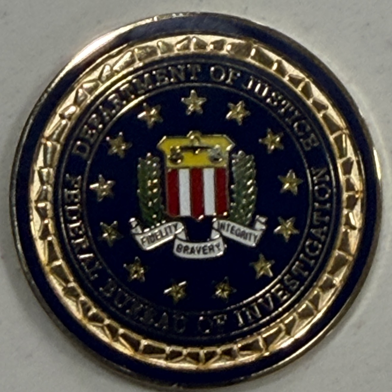 FBI DOJ — back