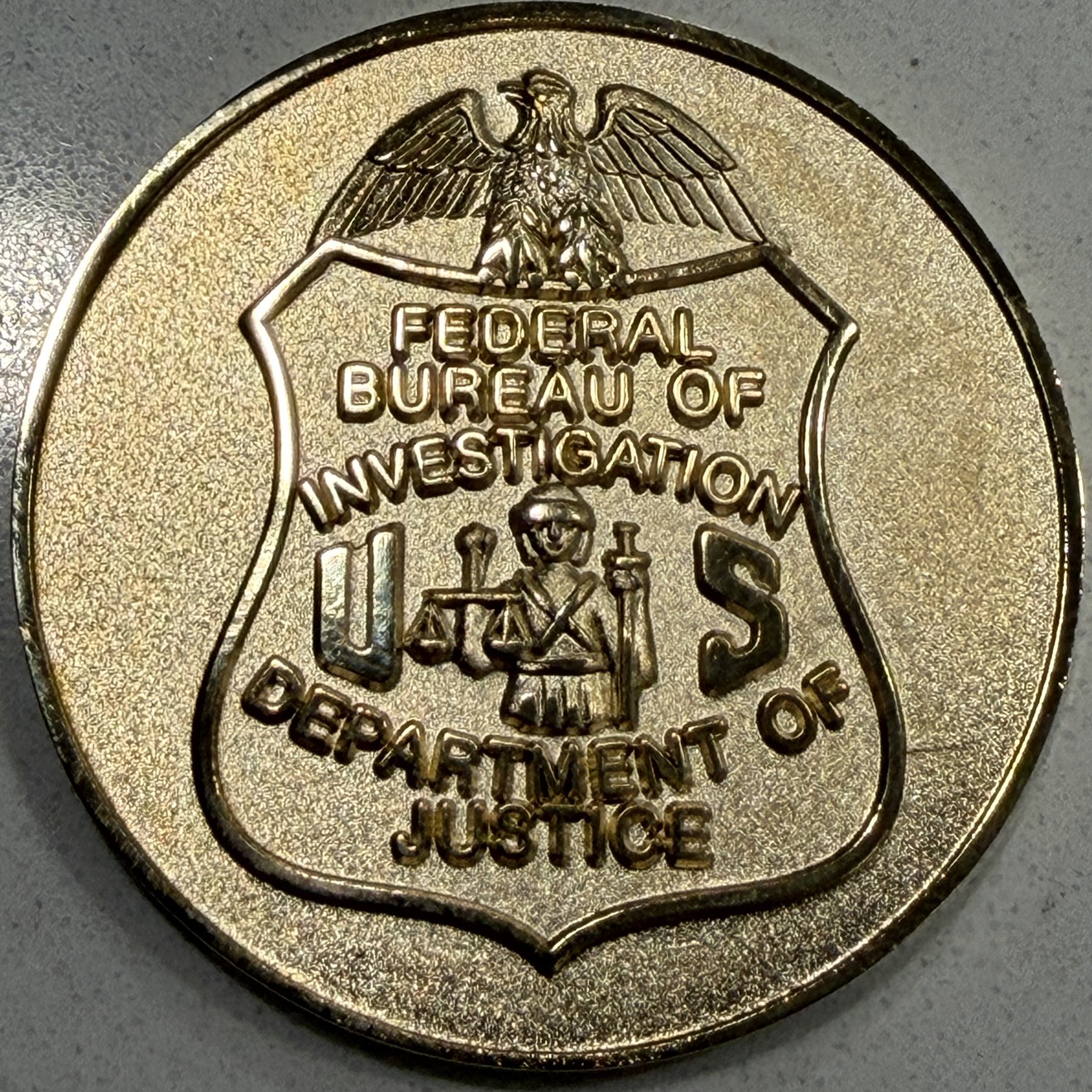 FBI DOJ — front