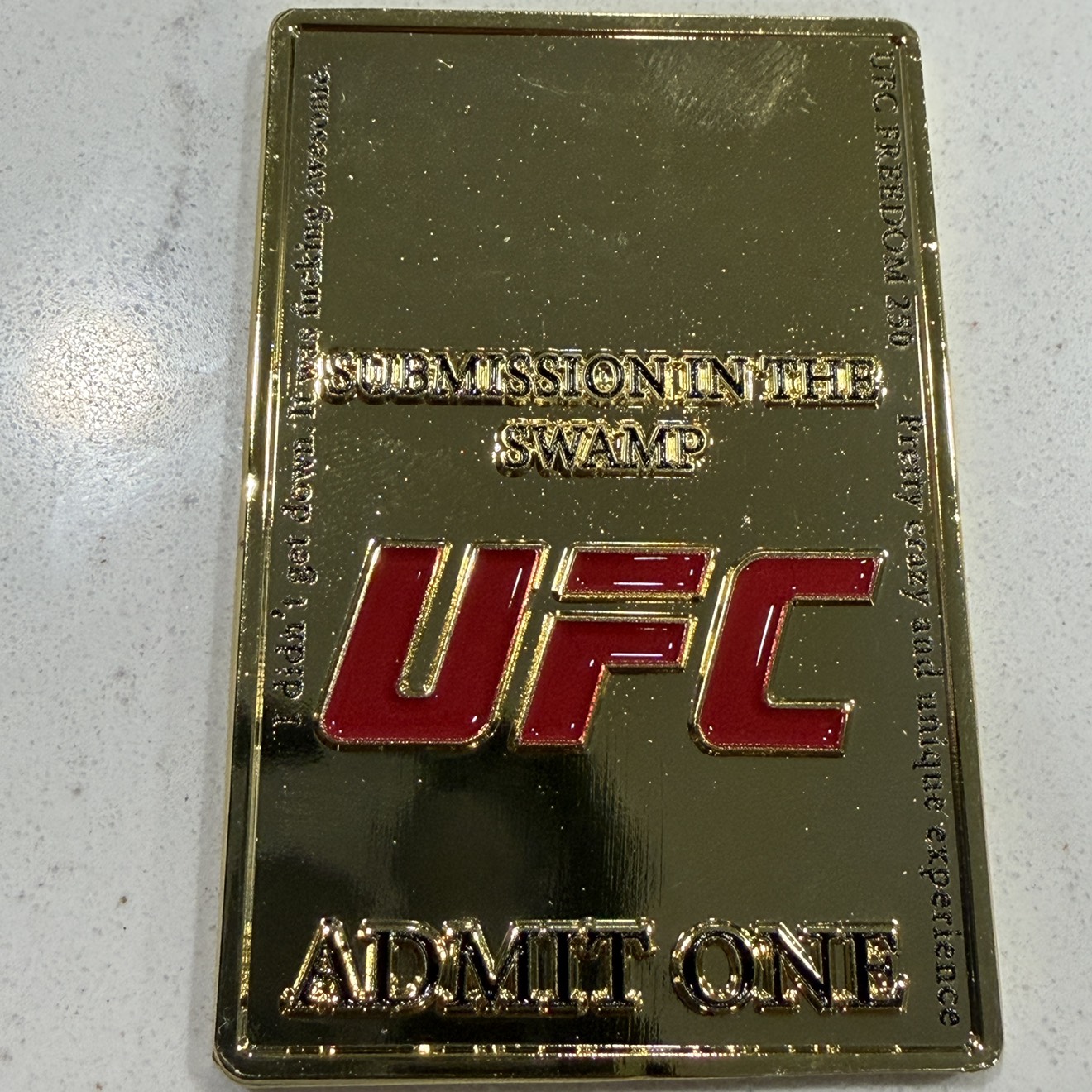 USSS UFC Fight 250 — back