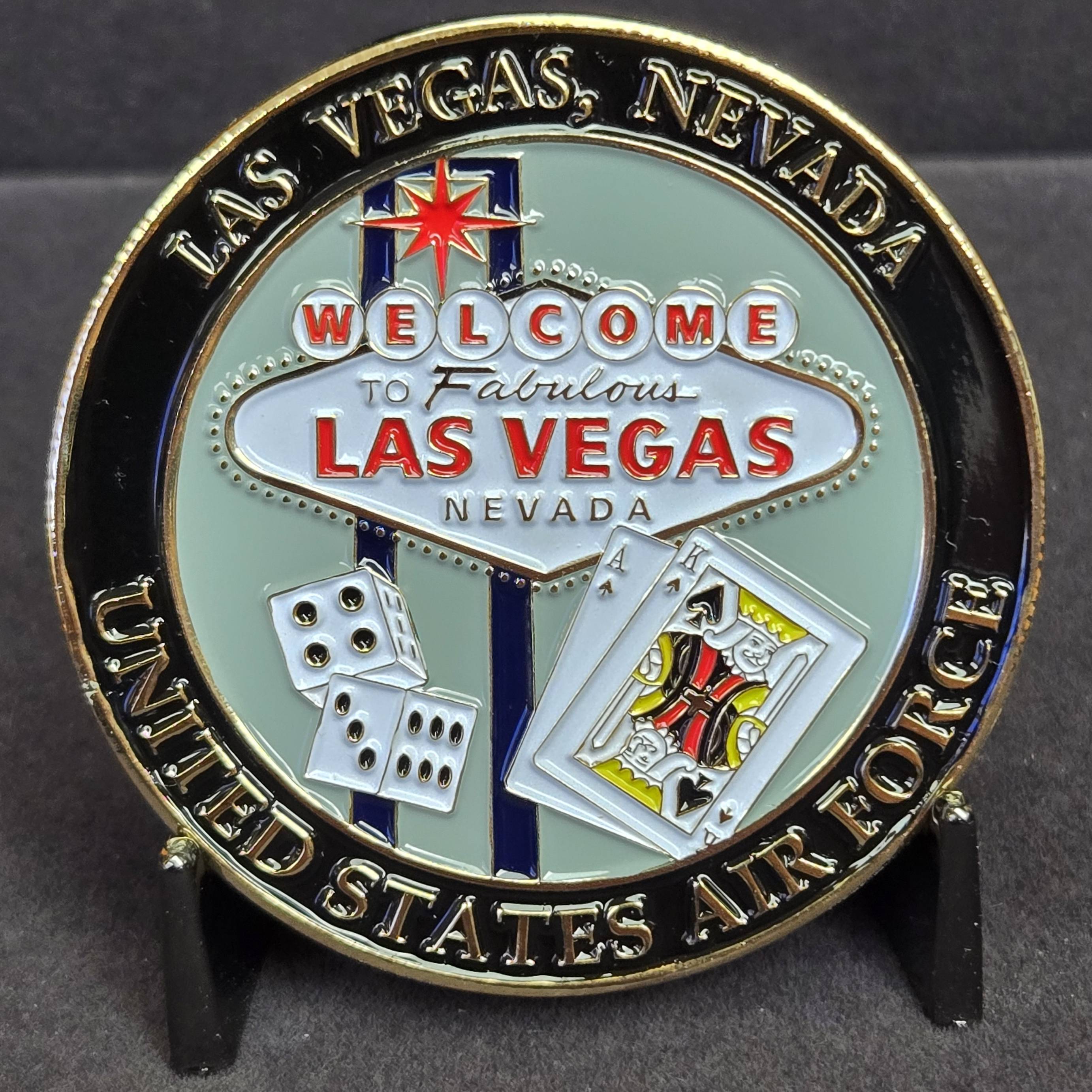Las Vegas Air Force Nellis AFB — front