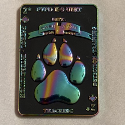 Fuquay K-9 Oil Slick
