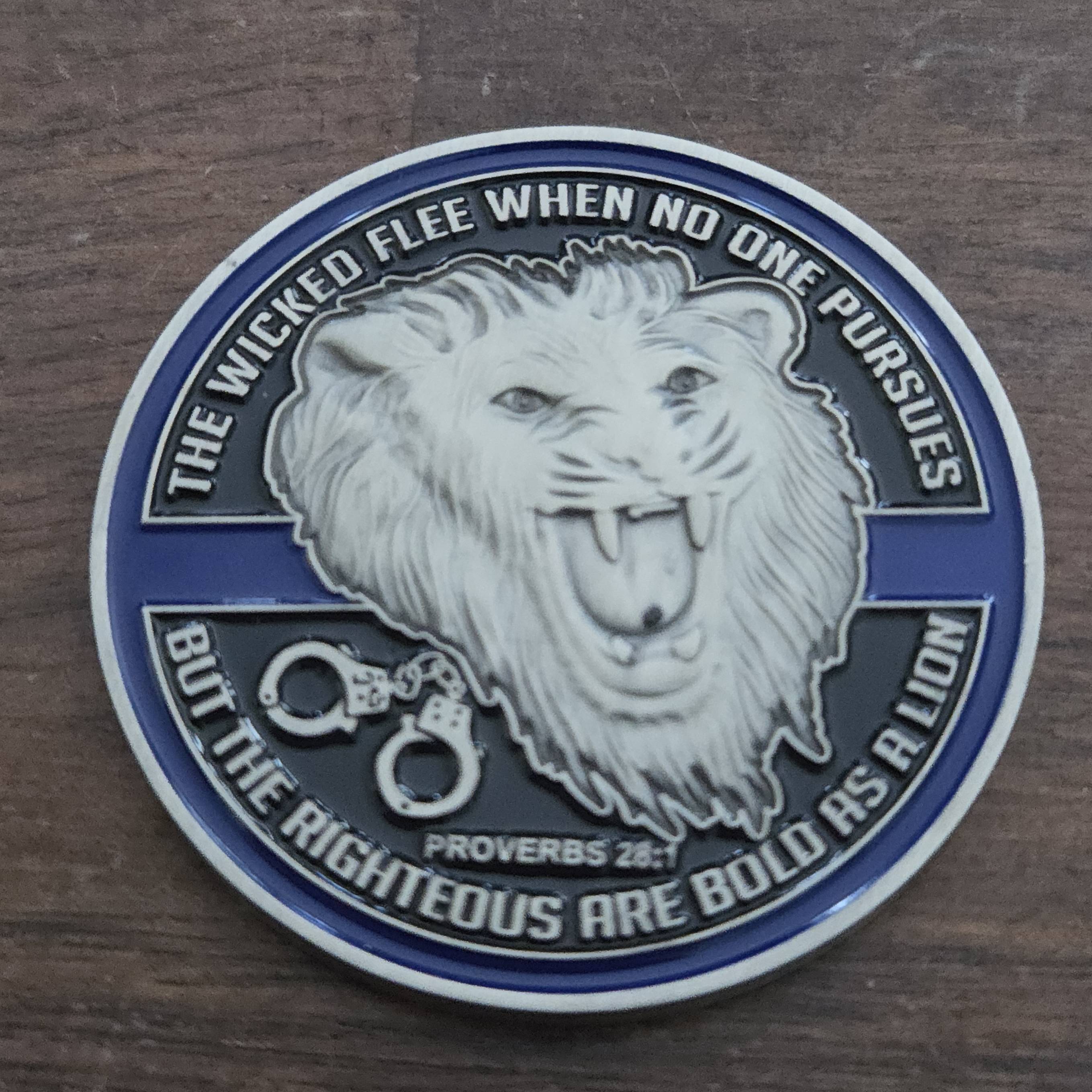 Syracuse Police Department Benevolent Association Coin — back