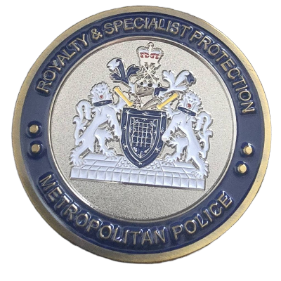 Metropolitan Police Royal & Specialist Protection Challenge Coin